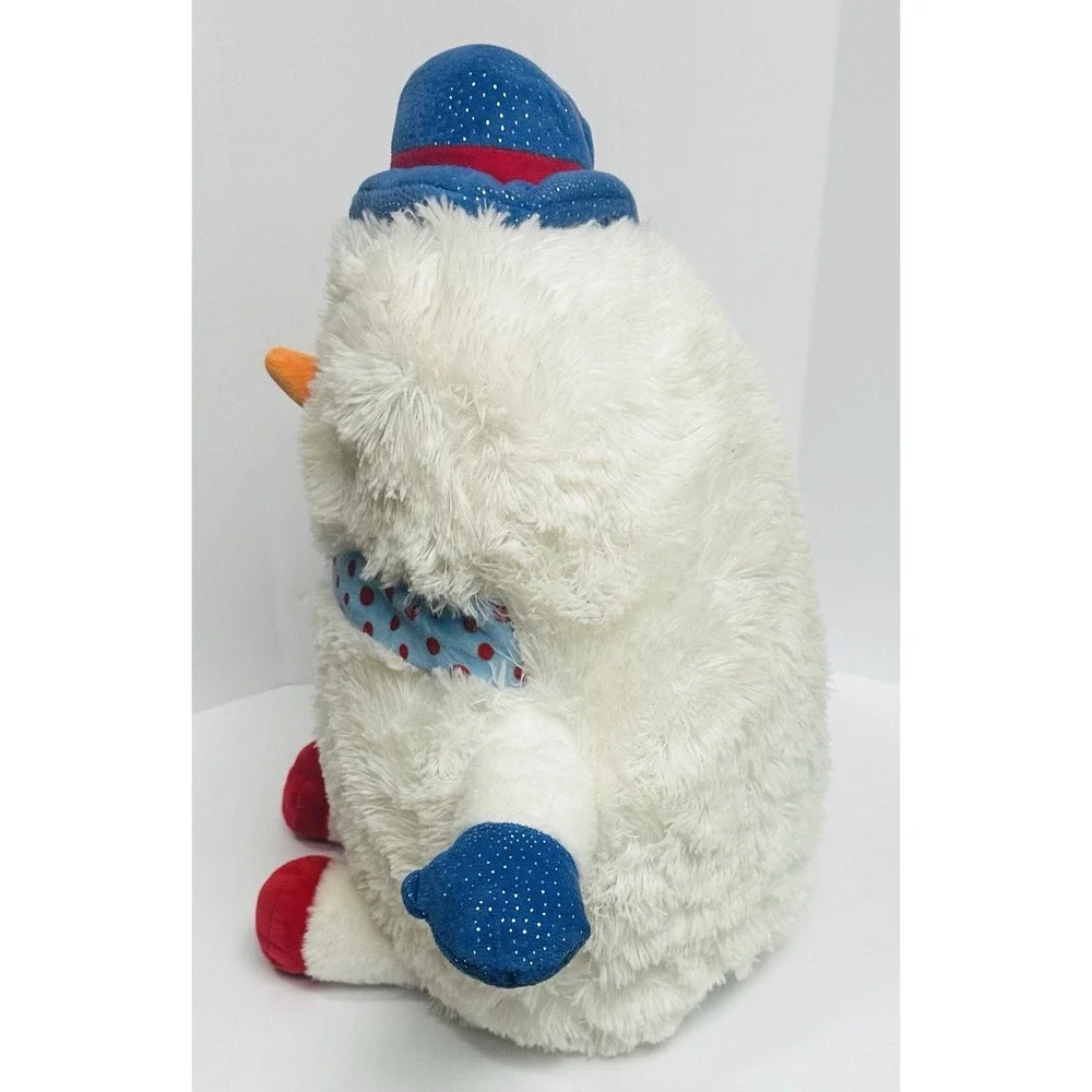 Walmart Light Up Color Changing Snowman Plush 15